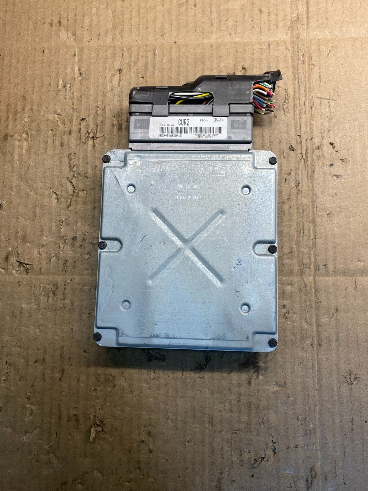 2000 Ford Mustang 3.8L Engine Control ECU ECM Computer xr3f-12a650-kc AA7472 DG0