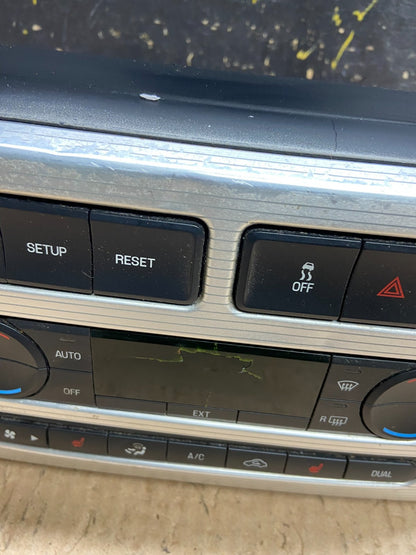 2007 - 2010 Ford Edge Heater Climate Control Radio Control Dash Bezel Y7806 DG1