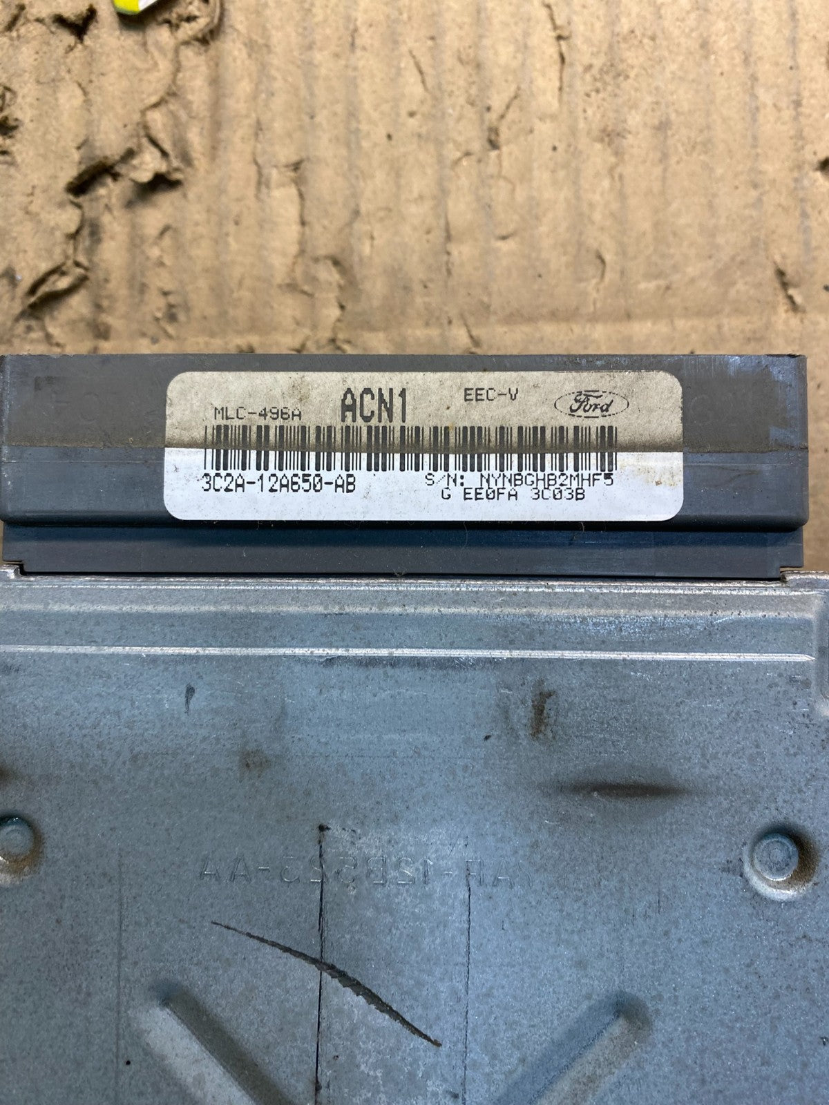 2002 Ford Van E150 E250 5.4L Engine Control Module 3C2A-12A650-AB Y1202 DG3