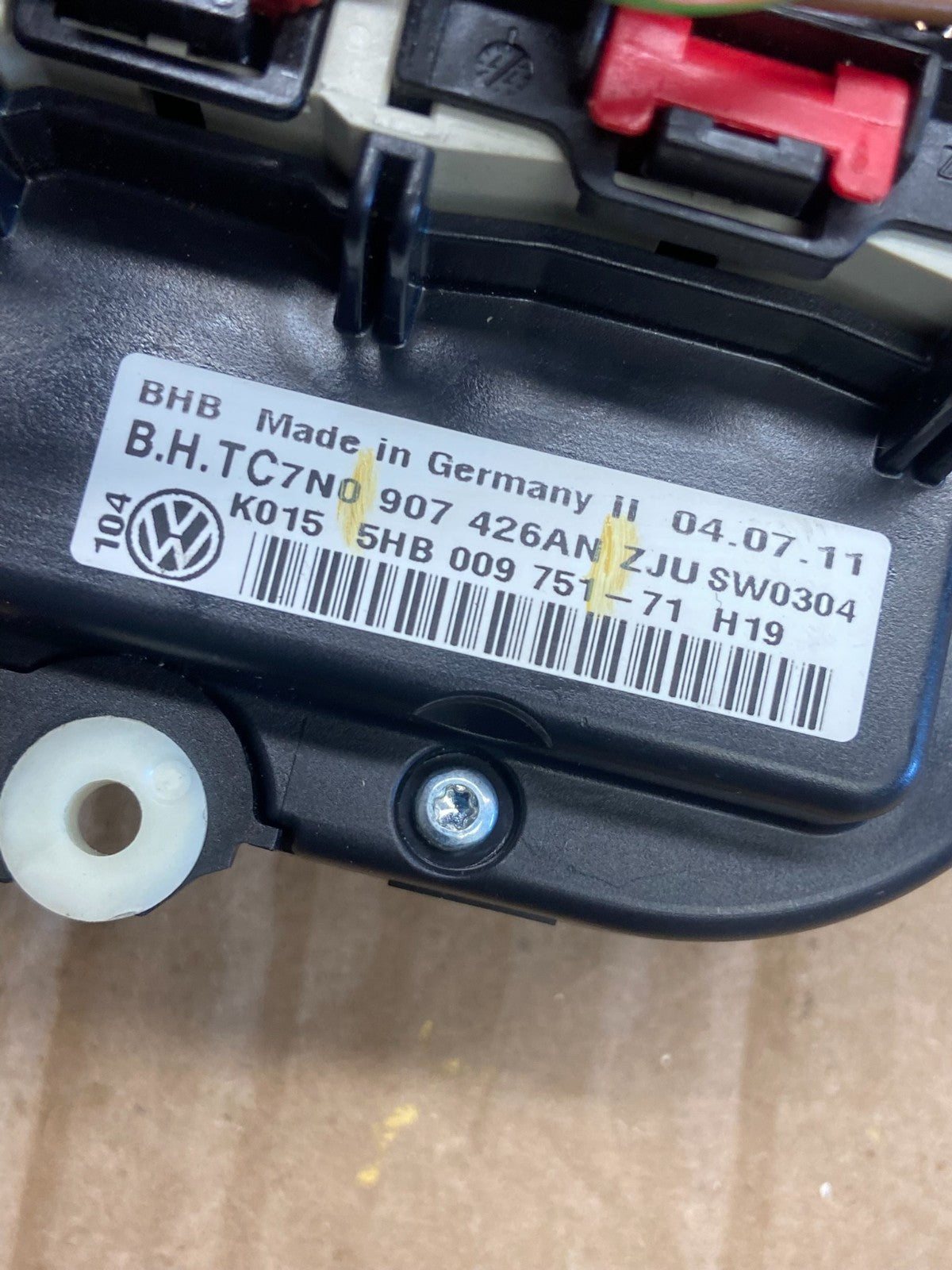 2009 - 2011 Volkswagen CC Center Climate Control Panel AC Heater AF6306 DG5