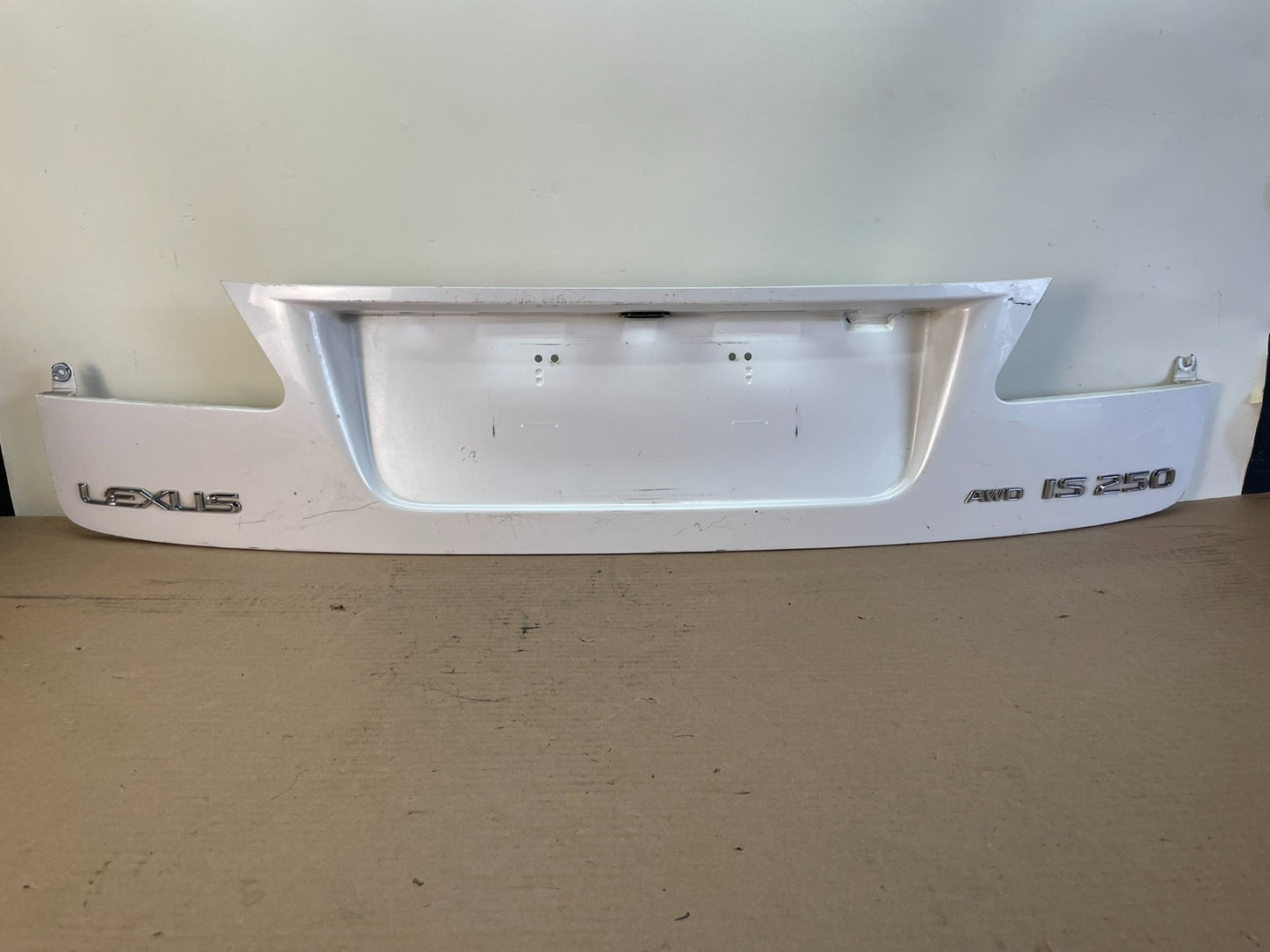 2006 to 2013 Lexus IS250 IS350 Glossy Black Rear Trunk Spoiler Wing AF8488 DG0