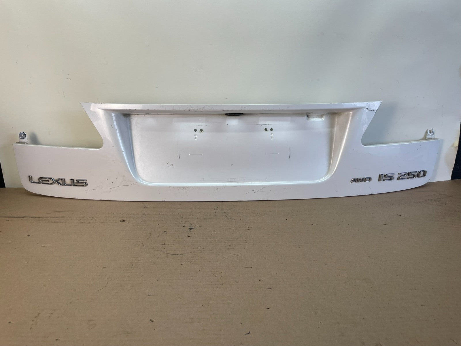 2006 to 2013 Lexus IS250 IS350 Glossy Black Rear Trunk Spoiler Wing AF8488 DG0