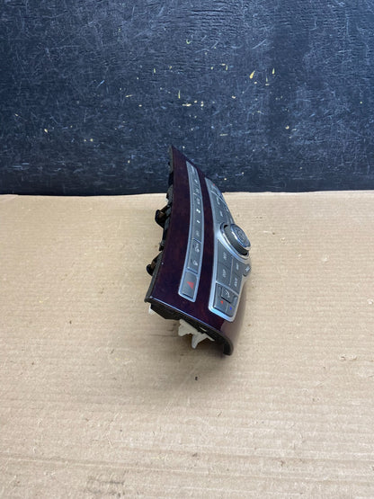 2011 2012 2013 Infiniti M37 Front Temperature Climate Control Panel AH1448 DG1