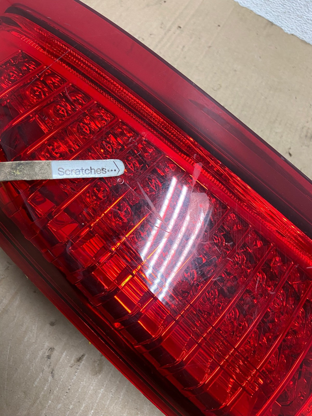 2008 to 2013 Cadillac CTS Left Driver Lh Side Led Side Tail light AE9232 LK3