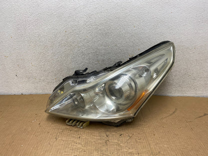 Sedan 4Door 2010 to 2013 Infiniti G37 Left Driver Headlight Xenon AI8055 DW0