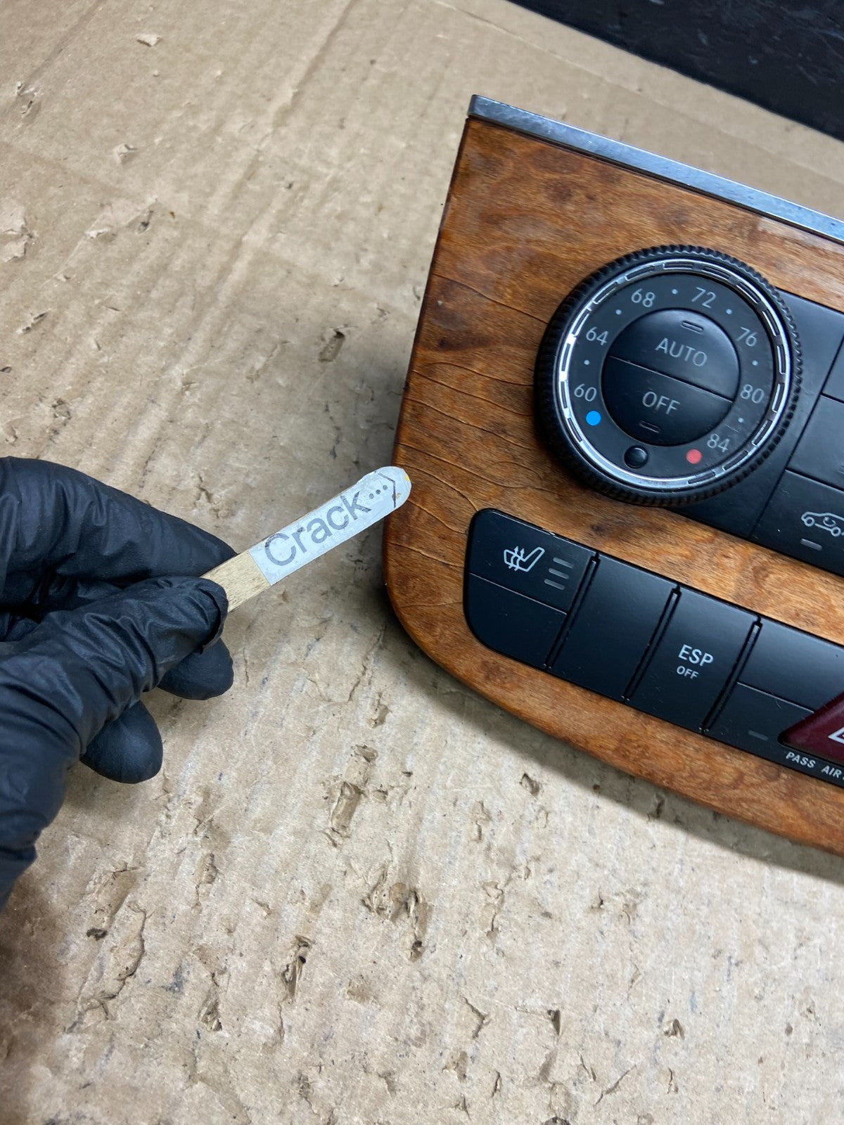 2006 to 2010 Mercedes W251 R350 AC Temp Heater Climate Control AD1960 DG2