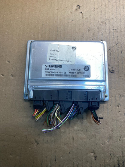 2003 to 2005 BMW X5 ECM ECU Engine Control Computer Module 7519308 AC2582 DW0