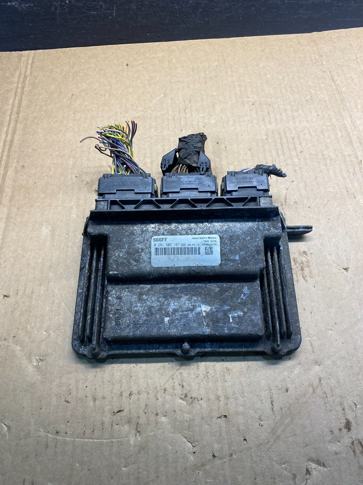 2009 Ford Van E150 E250 4.6L Engine Control ECU 9c2a-12a650-arb ac7830 DG0