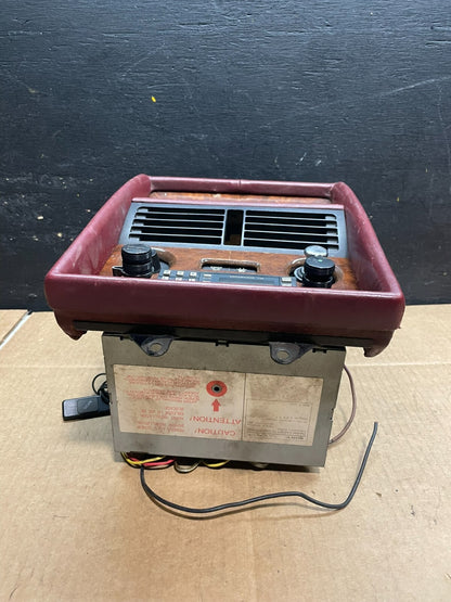 1982 to 1992 Rolls Royce Silver Radio Unit Console N42542