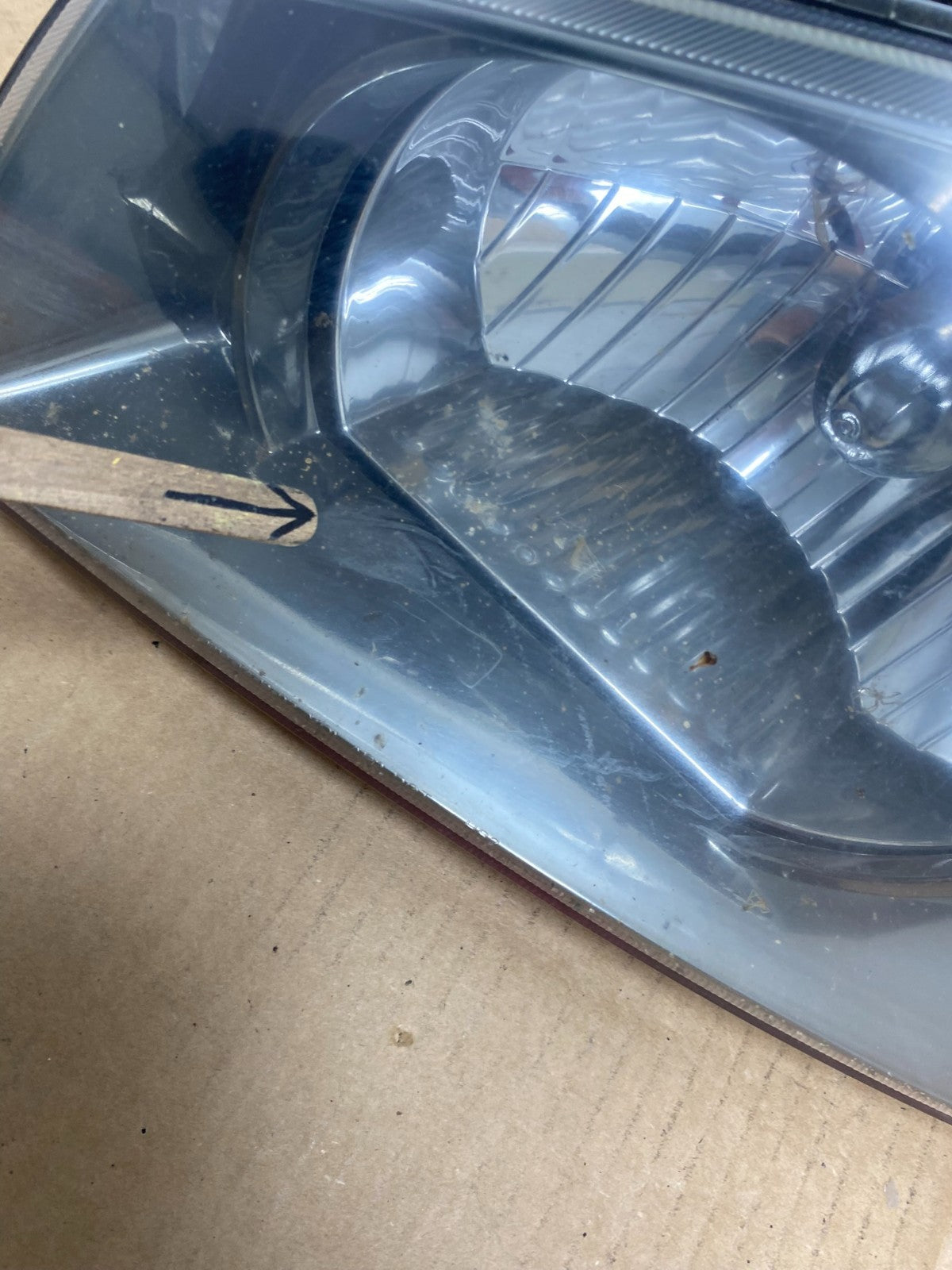 2004 2005 2006 Kia Spectra Left Driver Lh Side Headlight AD0744 DW5