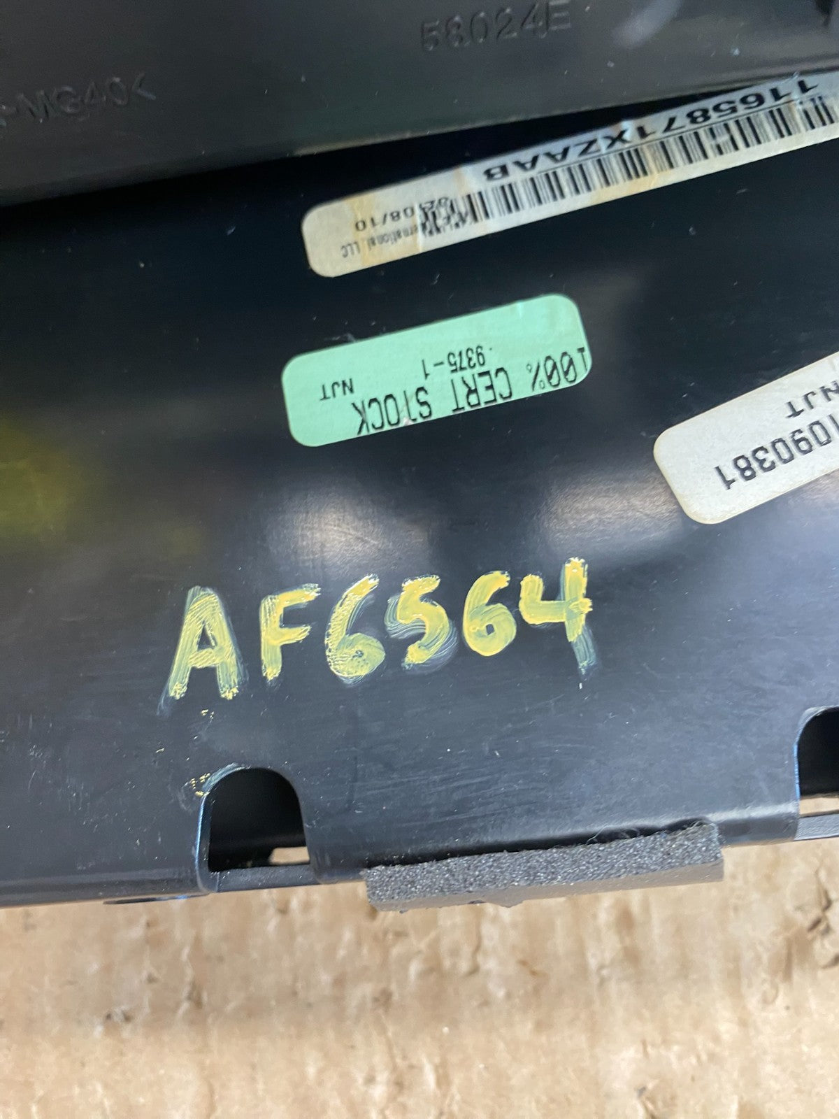 2008 - 2010 Dodge Charger Dash Climate Temperature Control Radio Bezel AF6564 DG6