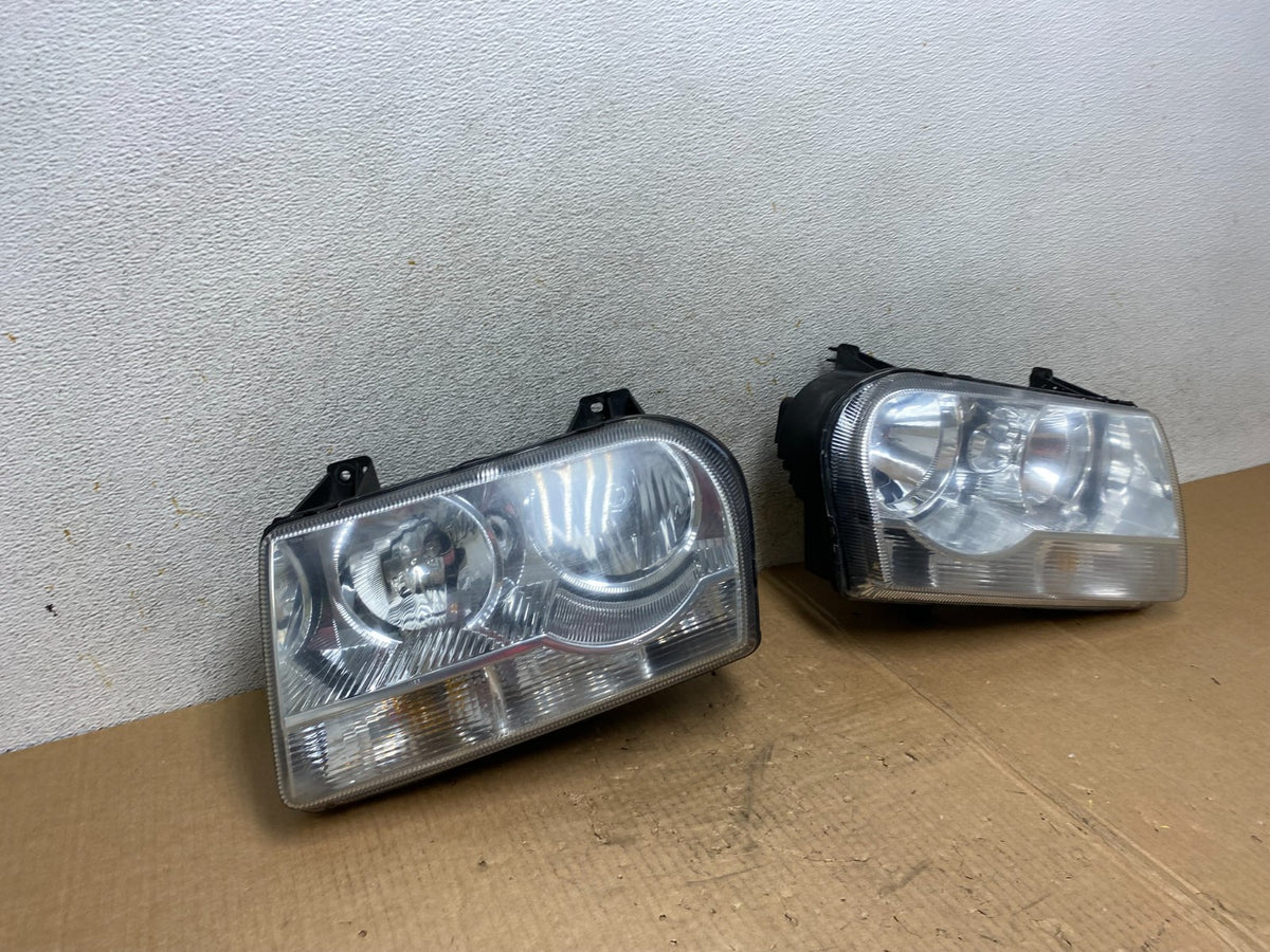 2005 2006 2007 Chrysler 300 Left+Right Halogen Headlights AI4707 DW2