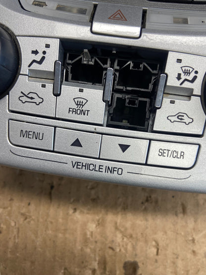 2012-2015 Chevrolet Equinox Radio Face Climate Control Panel Bezel ae4112 DG1