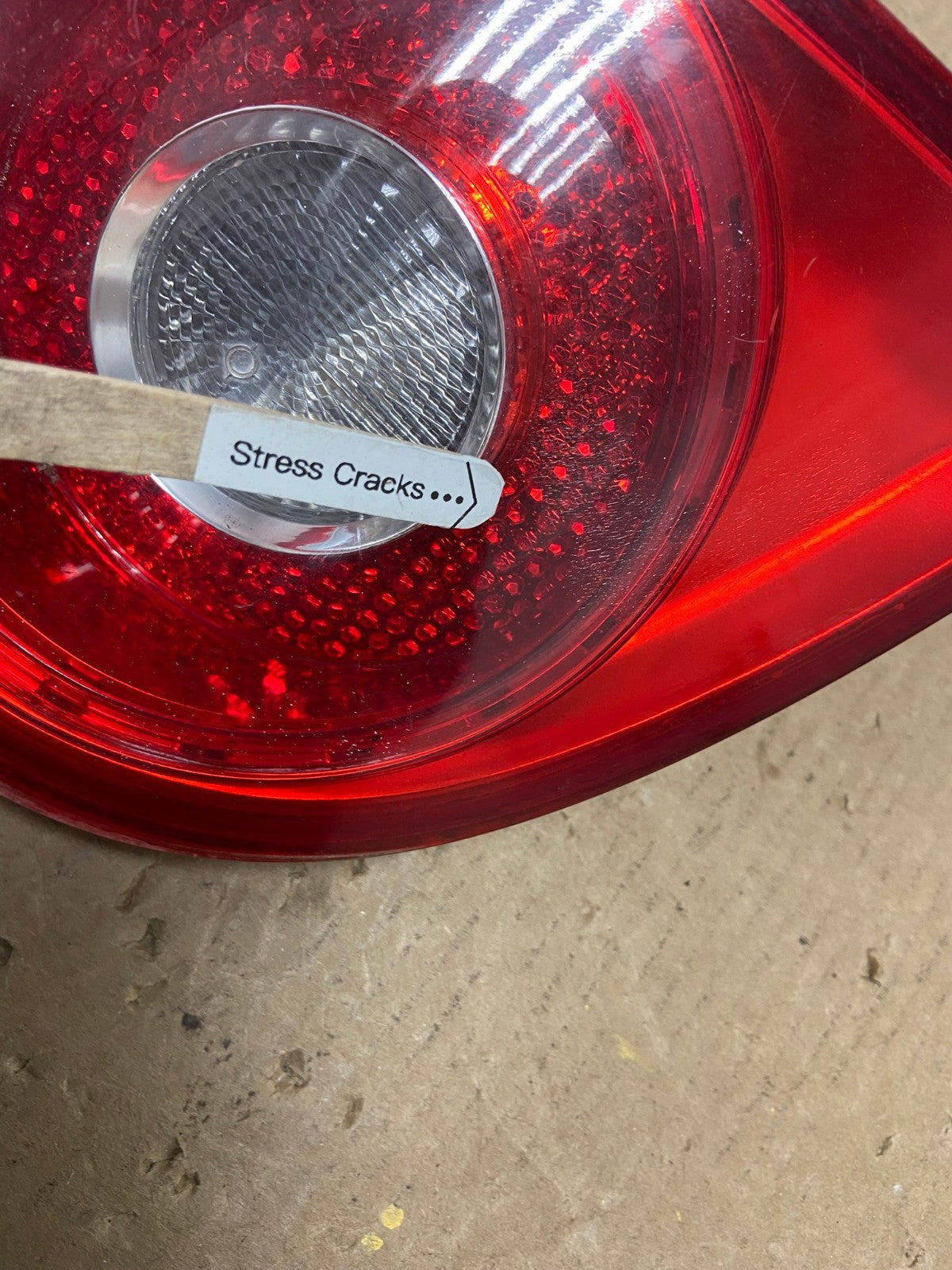 2006 - 2009 Volkswagen Golf Left Driver Lh Side Tail Light Inner Trunk AC1280 LK3