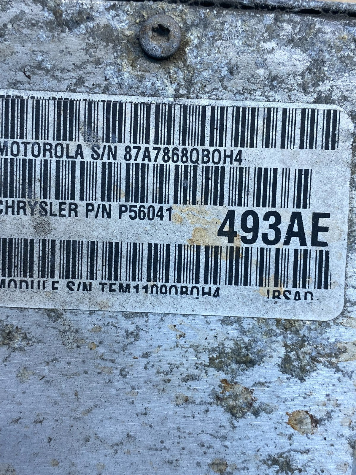 1999 Jeep Cherokee 4.0L ECM ECU Engine Control Computer Modul AF6727 DW2