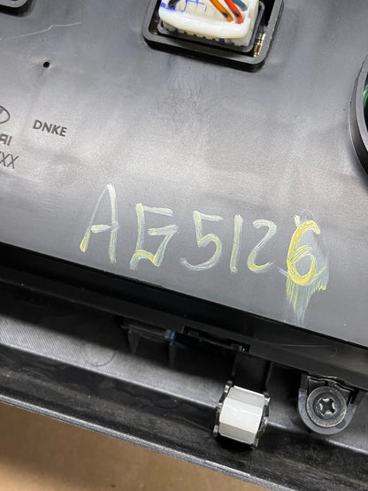 2015 to 2017 Hyundai Sonata Ac Heater Climate Control AG5126 DG8