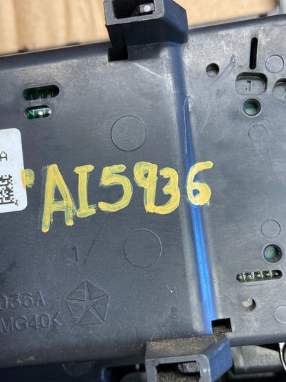 2008 to 2012 Jeep Liberty Dash Climate Temperature Control Radio Bezel AE3965 DG5