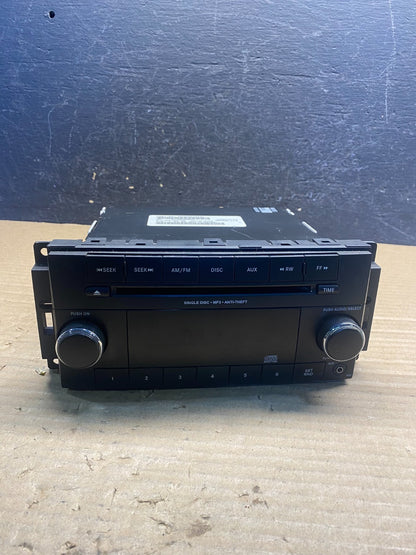 2007-2012 Chrysler Dodge Jeep Ram Radio CD MP3 AUX Receiver AF3893 DG0