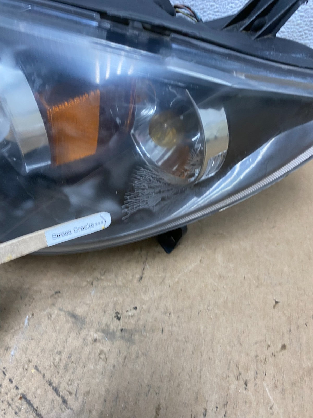 2004 to 2009 Mazda 3 Sedan Left Driver LH Side Headlight DEPO AC3446 DW4