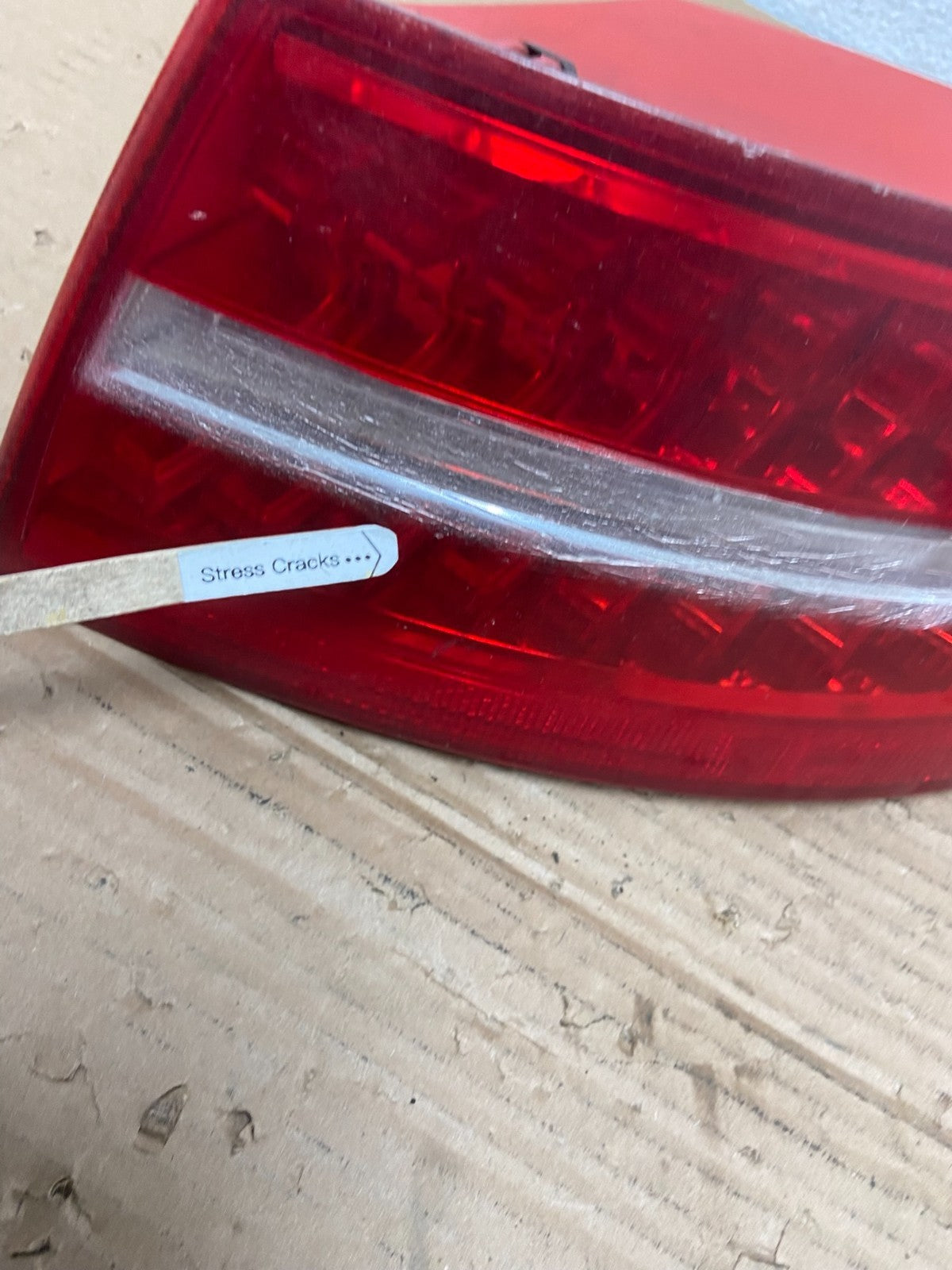 2009 to 2011 Audi A6 Right Passenger Rh Side Tail Light AD4307 DG4