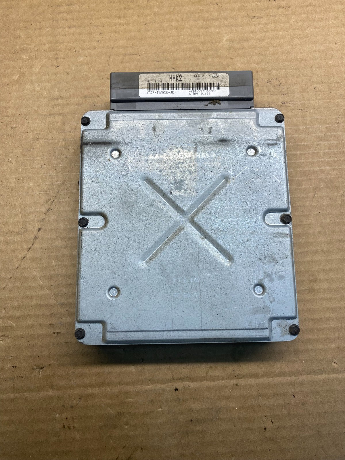 2000 Ford Van E150 E250 5.4L Engine Computer Module ECM YC2F-12A650-JC AF4163 DW1