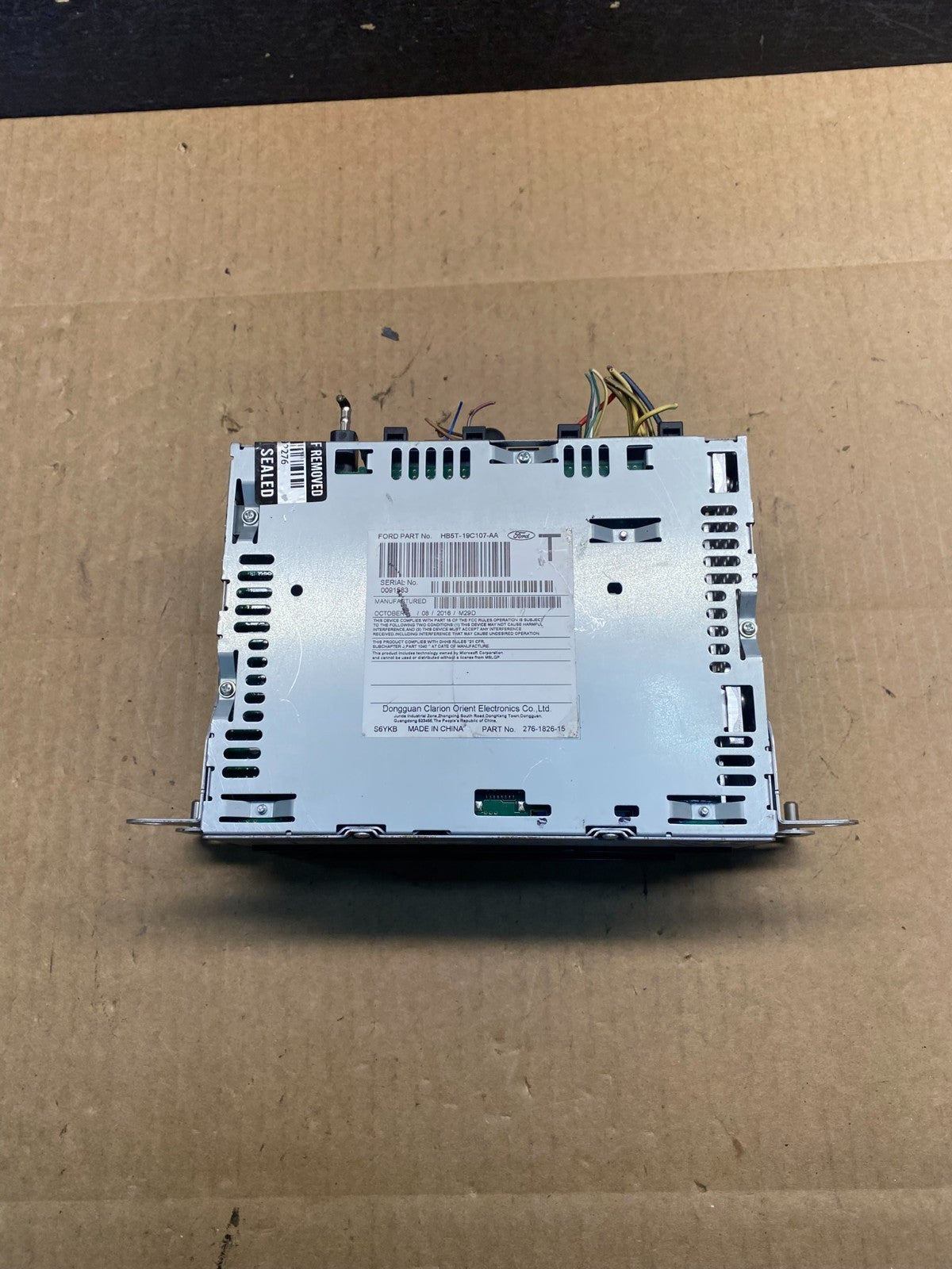 2017 2018 2019 Ford Explorer Audio Equipment Radio Receiver AM FM CD AG7308 DG4