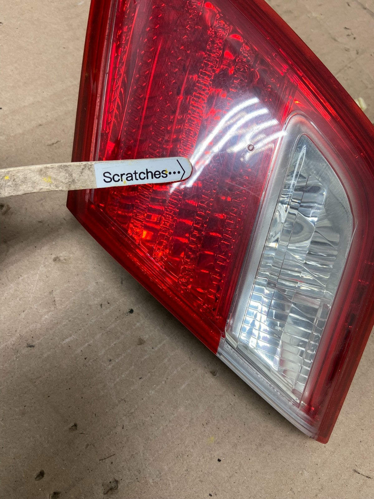 2007 2008 2009 Toyota Camry Right Passenger Rh Tail Light Inner OEM AA0345 DW3