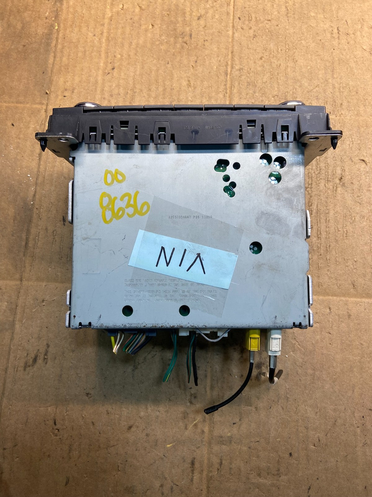 2011-2013 Chrysler Dodge Jeep \Radio Stereo Cd Player P68039290ah Y7287 DG5