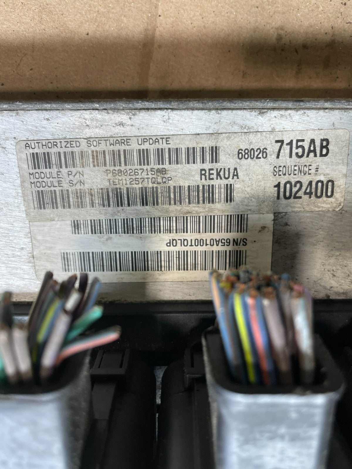 2007 Jeep Grand Cherokee  Commander 3.7L Engine Computer ECU PCM OEM U1842 DG3