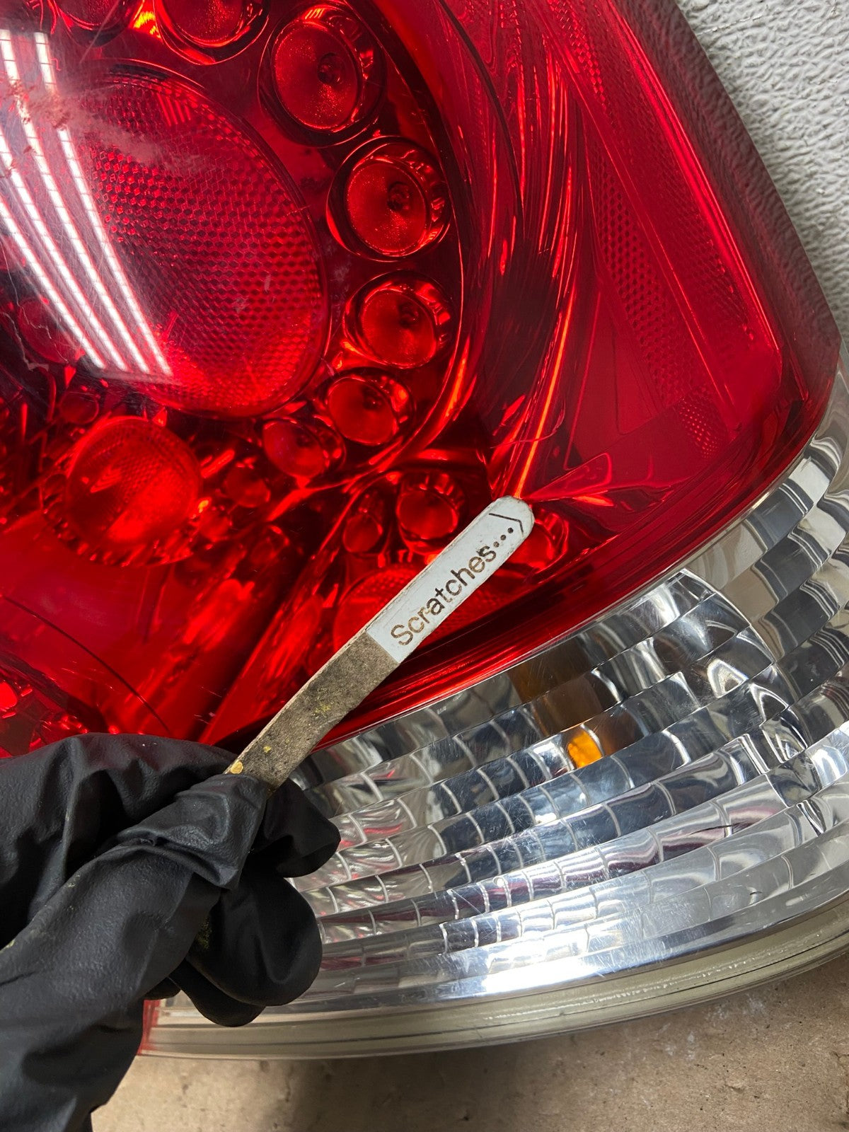 2006 2007 Infiniti M35 M35X M45 Left Driver LH Side Tail Light AG4903 LK4