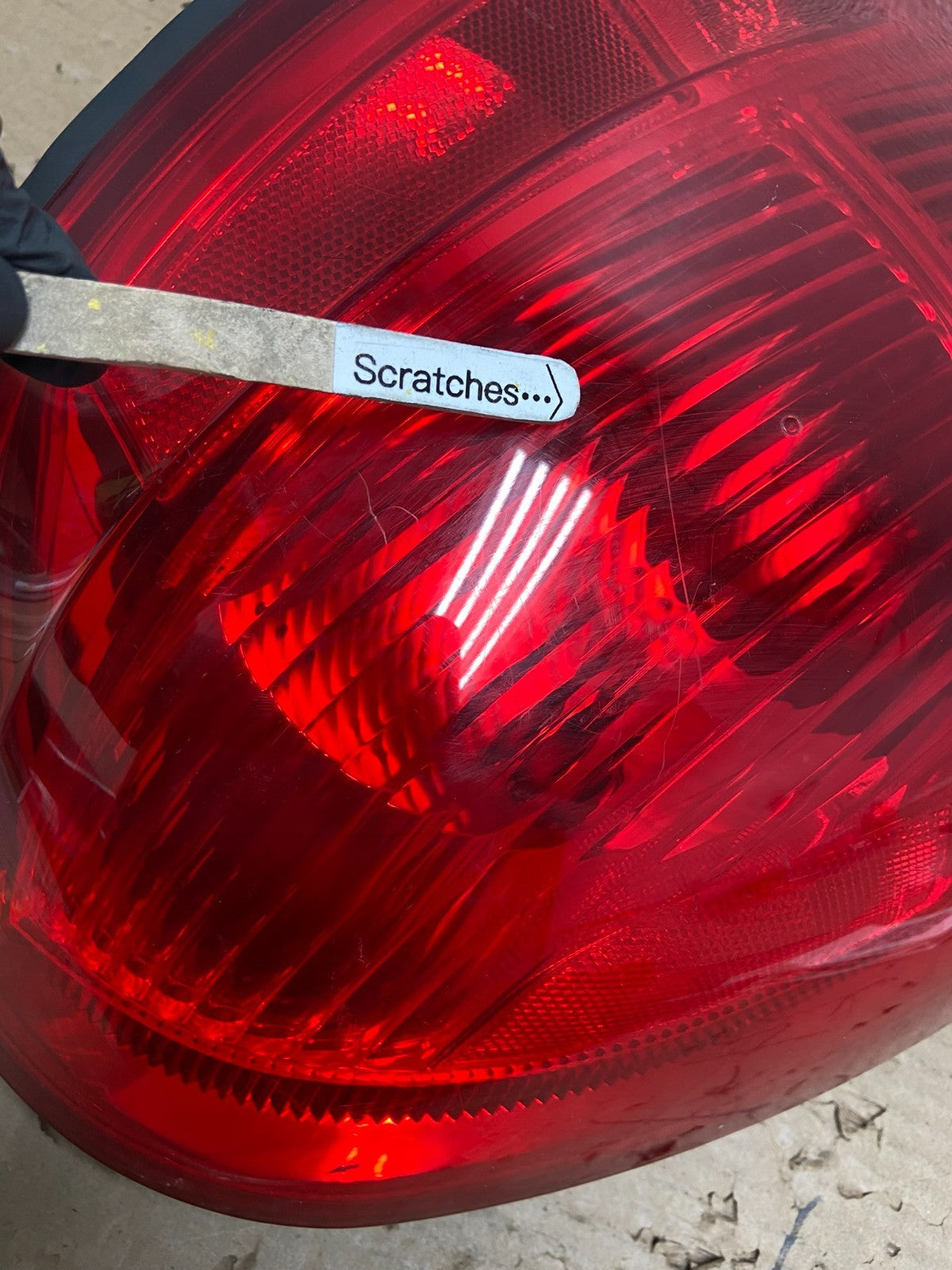 2003 to 2011 Lincoln Town Car Left Driver Lh Side Tail Light OEM AB1631 DW3