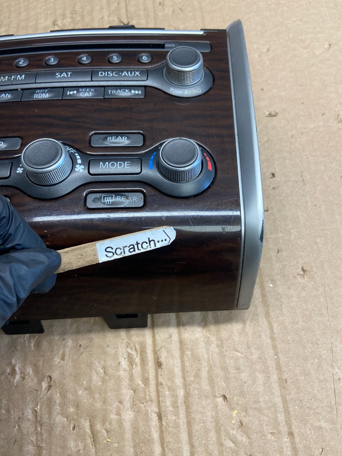 2013 to 2016 Nissan Pathfinder Radio Temperature Climate Control AF6372 DG2