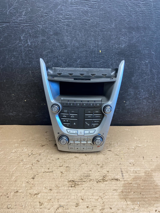2010-2011 Chevy Equinox Terrain Radio Face Climate Control Panel Bezel AH1150 DG0