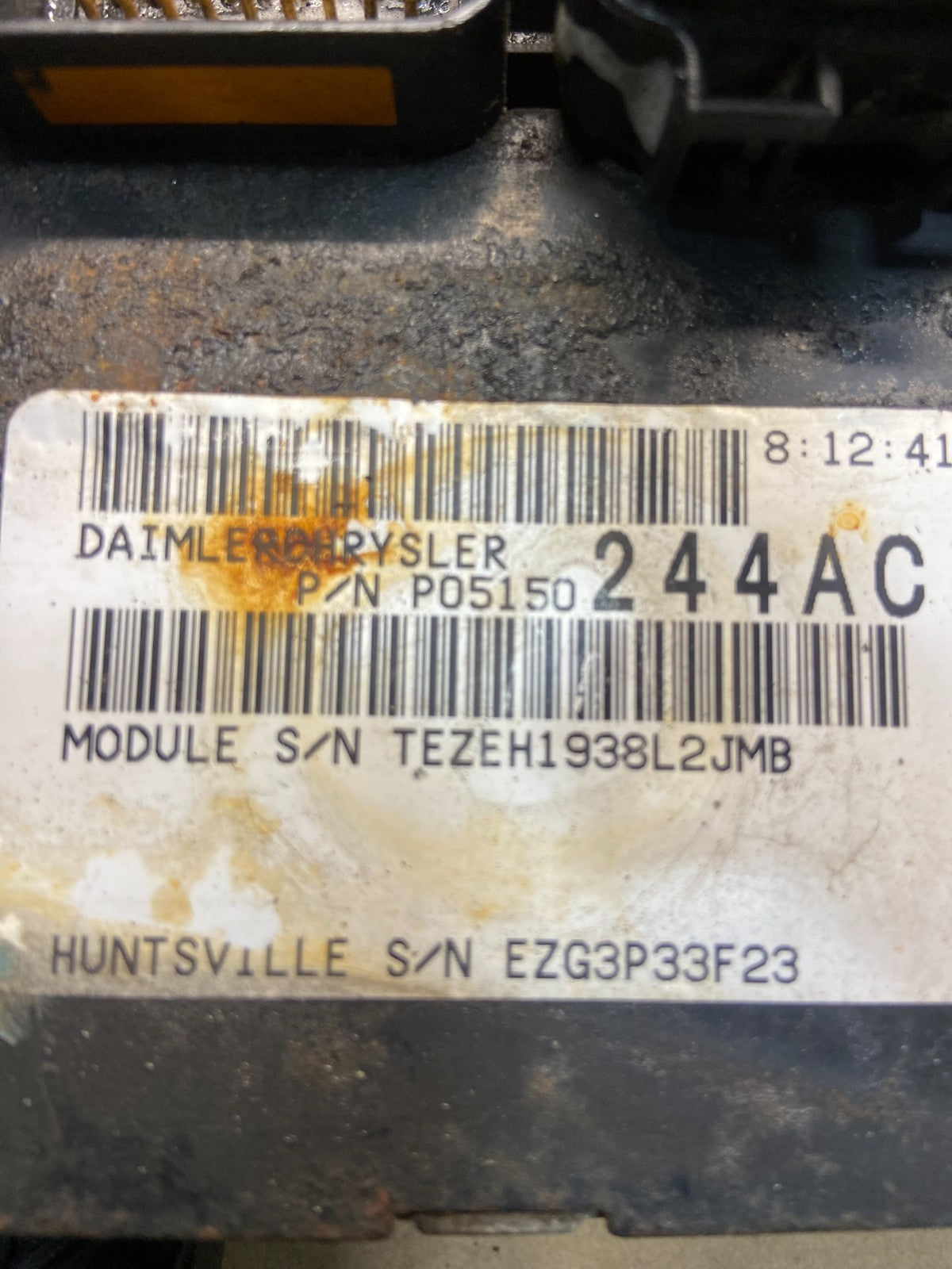 2013 Dodge Journey 3.5L ECU ECM Engine Computer Module P05150720AC ae2474 DG2