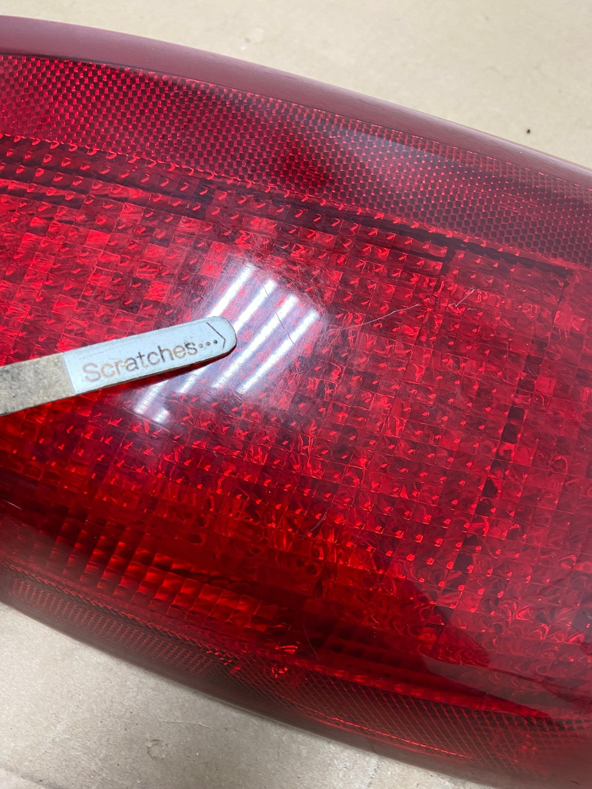 2000 to 2005 Cadillac Deville Left Driver Lh Side Tail Light DEPO AG4562 LK3