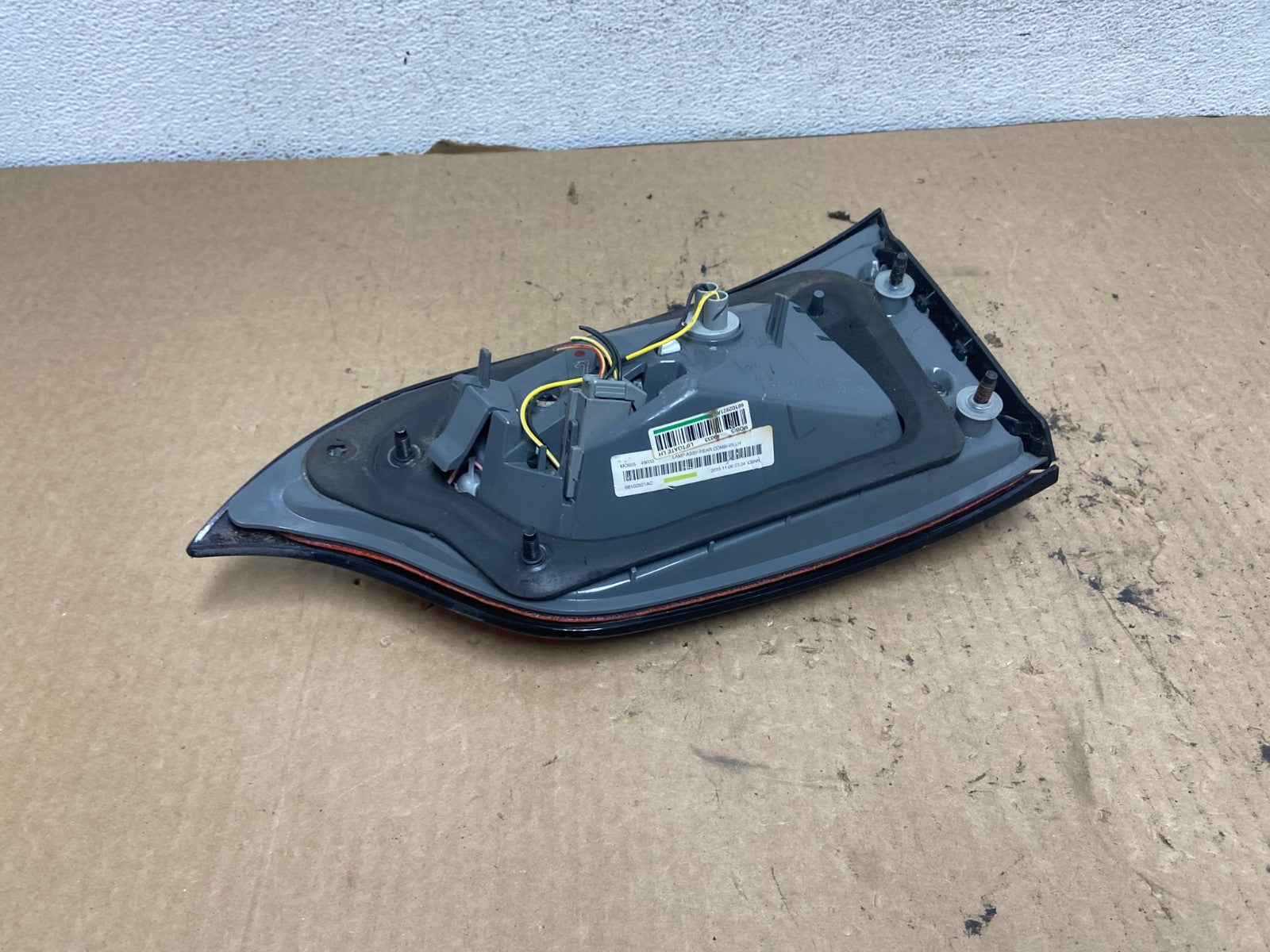 2014 to 2018 Jeep Cherokee Left Driver LH Side Inner Tail Light AG2335 LK5