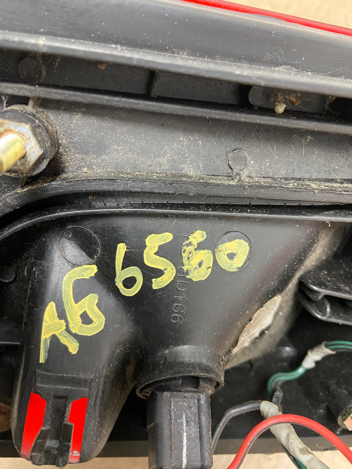 1996 1997 Honda Accord Coupe Right Passenger RH Inner Tail Light AG 6560 LK6