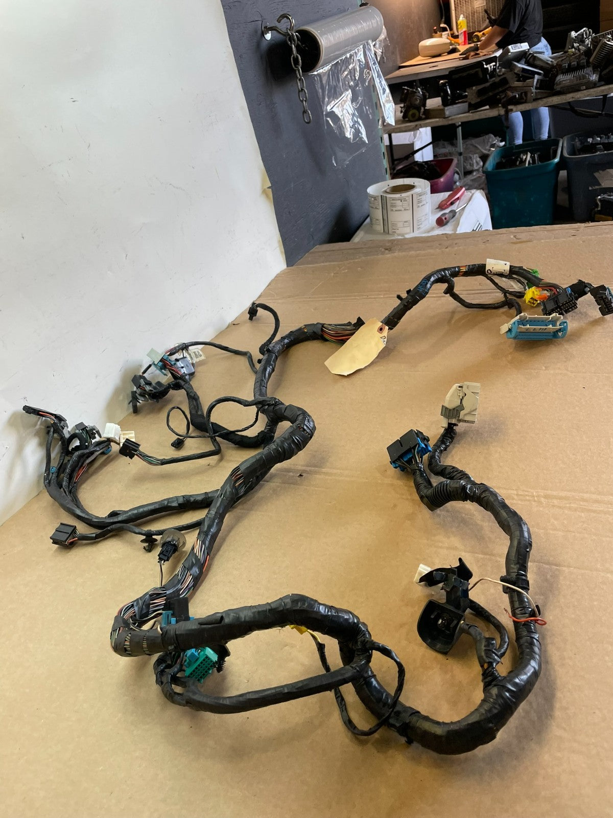 2008 Hummer H3 Dash Dashboard Instrument Panel Wire Wiring Harness Cable AG75762