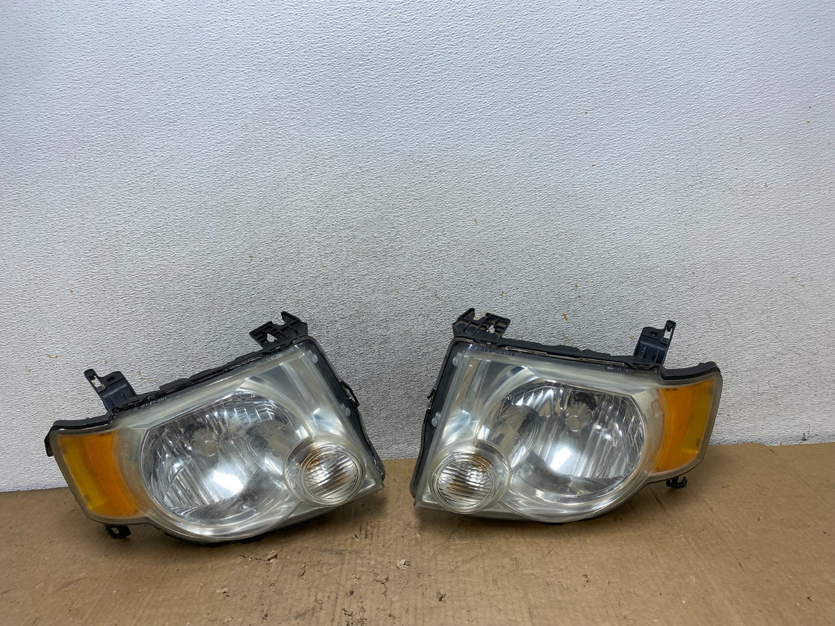 2008 to 2012 Ford Escape Headlights Left+Right Side Set Halogen AI9178 DW0