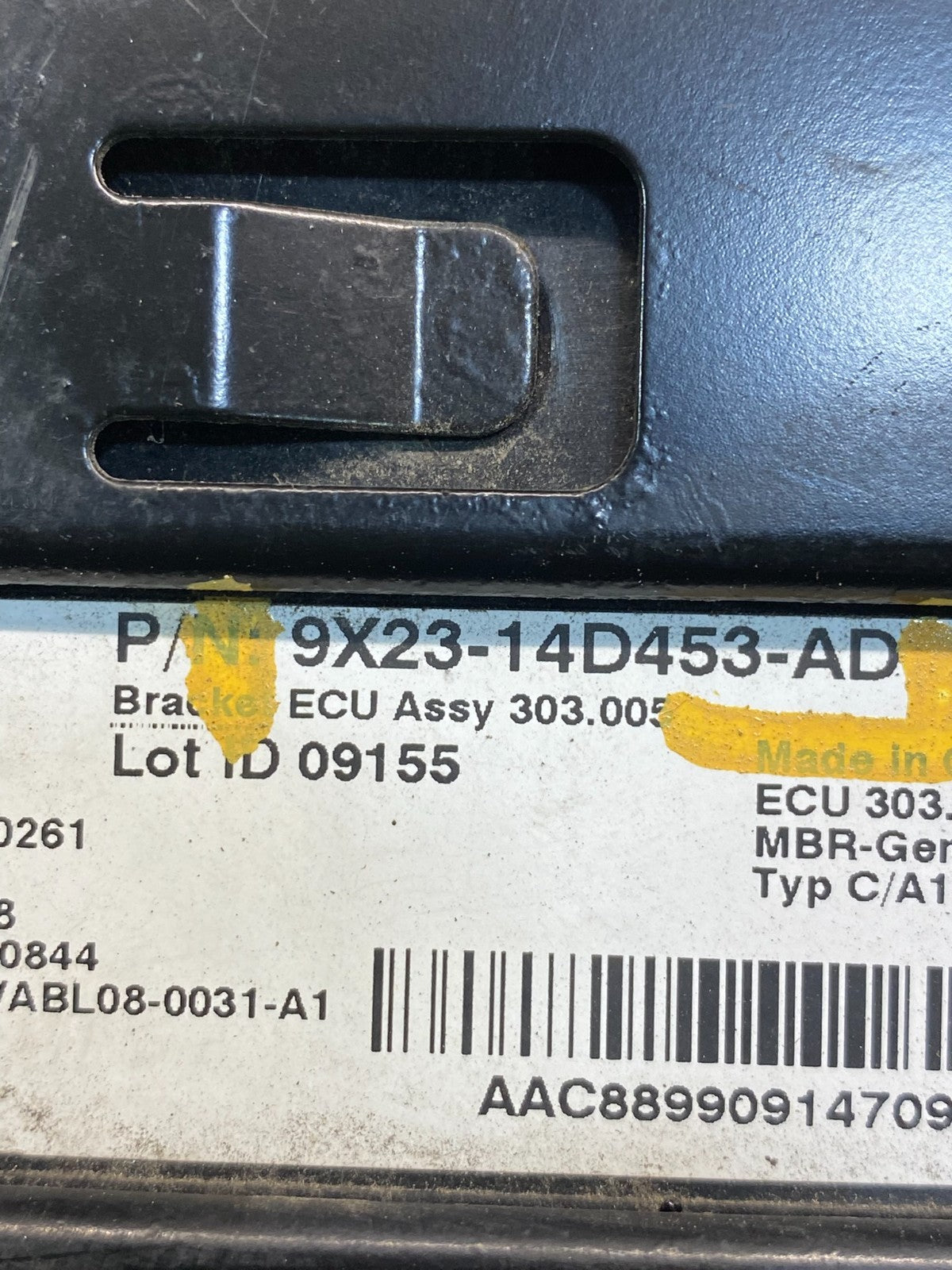 2009-2015 Jaguar XF Rear Blind Spot Radar Sensor Control Module Oem aa7773 DG2