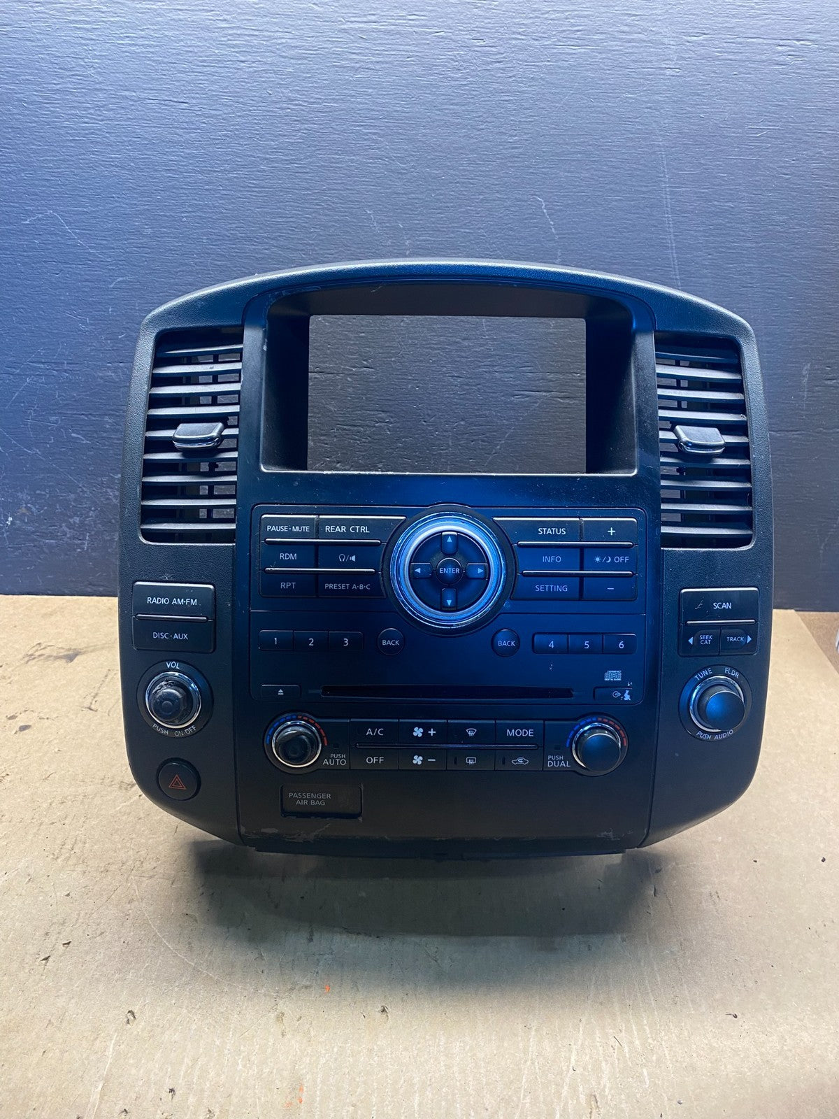 2008 2012 Nissan Pathfinder Radio A/C Heat Temperature Climate Control AC7096 DG0