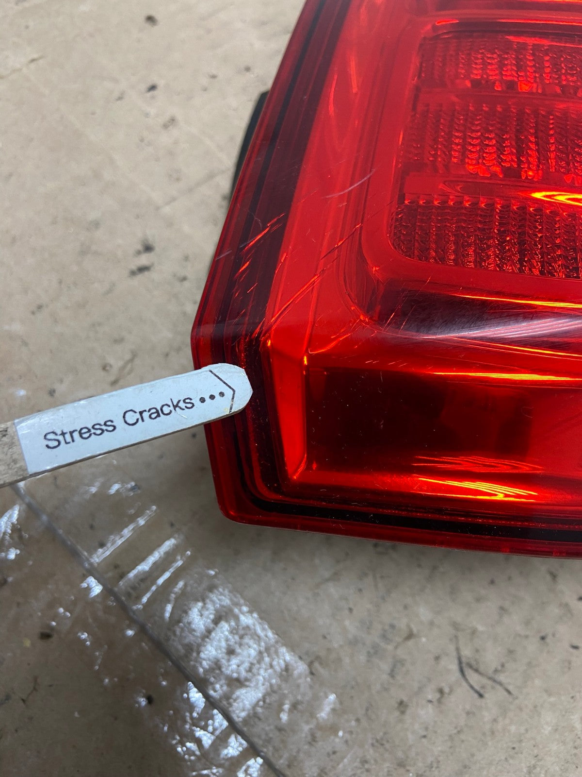 2011 2012 2013 Jeep Compass Left Driver LH Side Tail Light AE6168 LK4