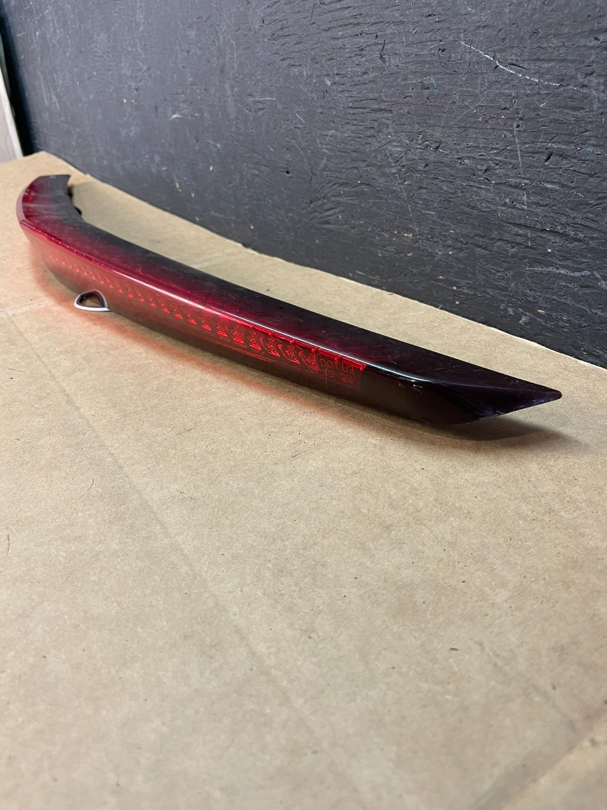 2008-2013 Cadillac Cts Sedan Trunk Lid 3rd Third Brake Tail Light AE0869 DG1