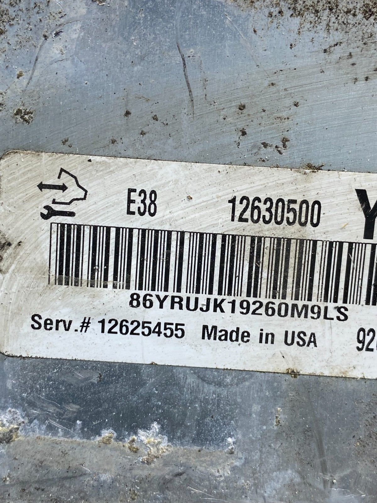 2009 Chevrolet Silverado Engine Control Module ECM ECU AH7392 DG2
