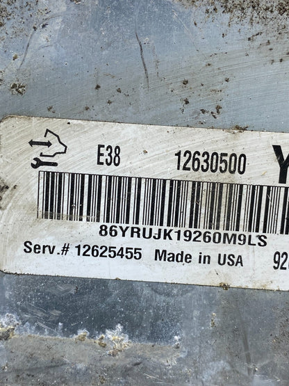 2009 Chevrolet Silverado Engine Control Module ECM ECU AH7392 DG2