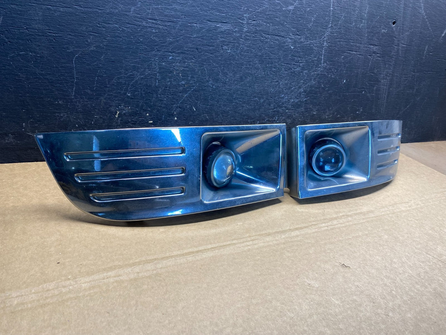 2009-2019 Ford Flex Front Bumper Left+Right Set Fog Light Bezel Trim AF6848 DG2