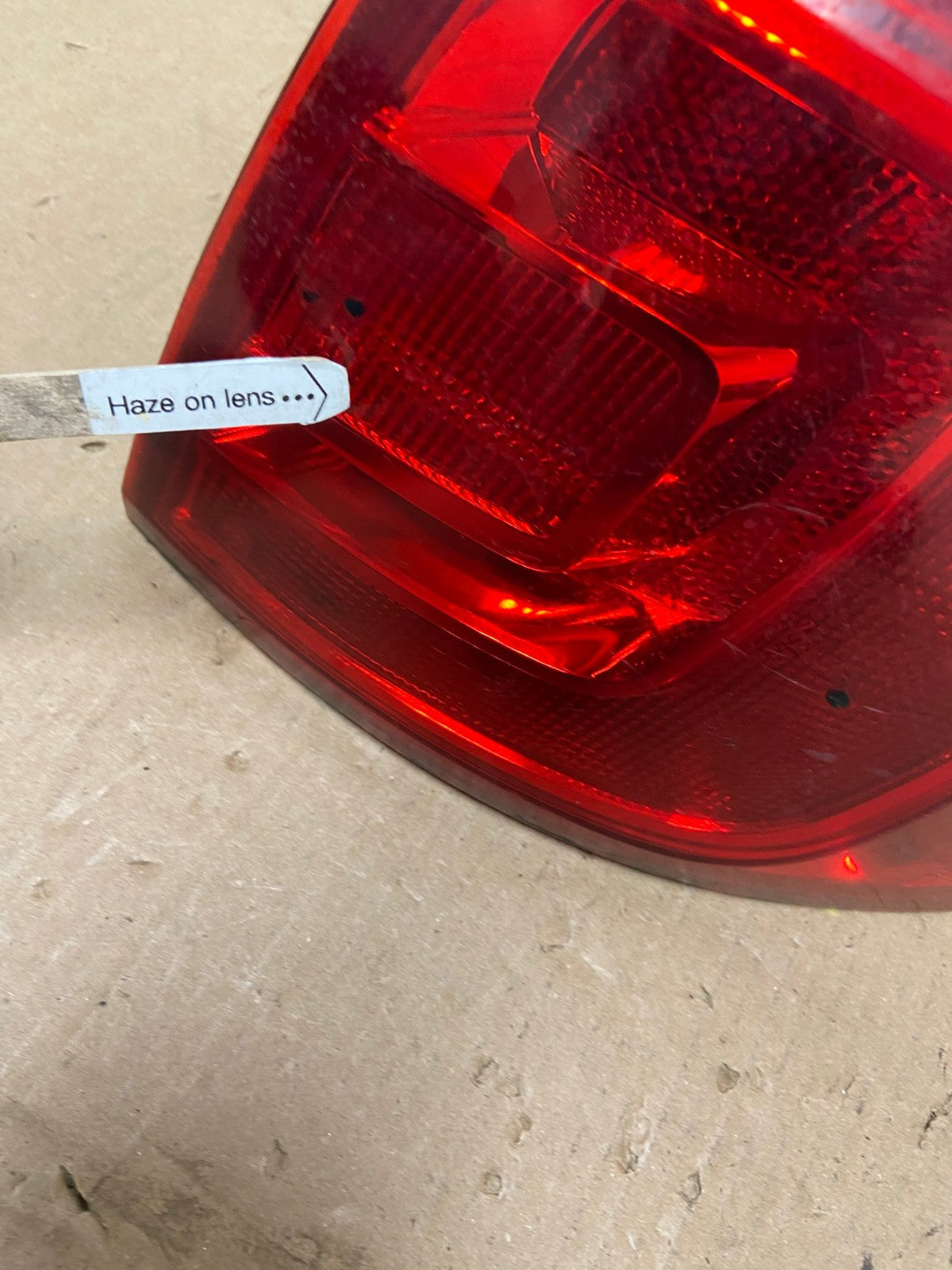 2011 to 2014 Volkswagen Jetta Right Passenger Rh Side Tail Light AD7686 LK4