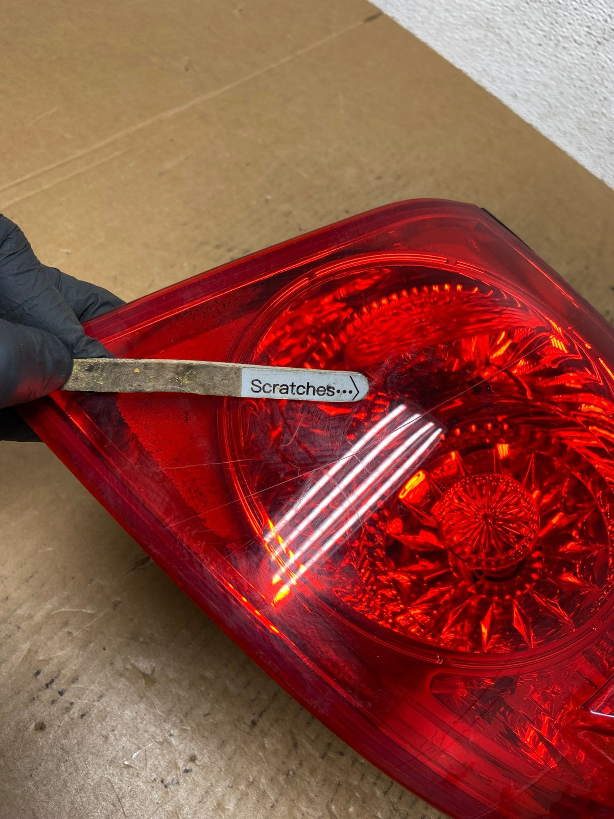 2007 2008 2009 Hyundai Santa Fe Right Passenger Rh Tail Light AE2780 LK3