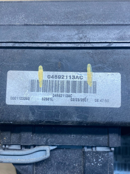 2007 Jeep Commander Fuse Box Relay BCM Body Control Module AG6126 DG6