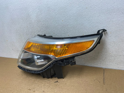 2011 to 2015 Ford Explorer Left Driver LH Halogen Headlight AI3600 DW1